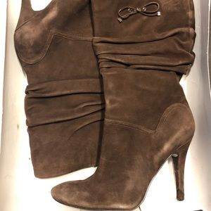 G by Guess brown suede boots